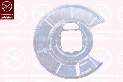 Splash Guard, brake disc KLOKKERHOLM 0066877