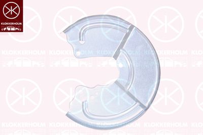 Splash Guard, brake disc KLOKKERHOLM 2023877