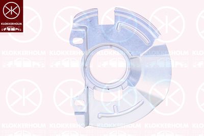 Splash Guard, brake disc KLOKKERHOLM 3127376