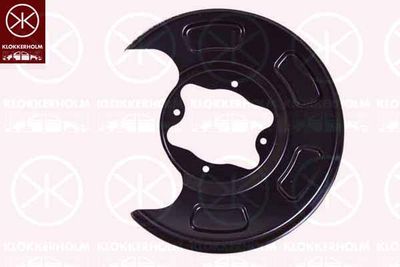 Splash Guard, brake disc KLOKKERHOLM 3265877