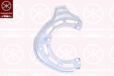 Splash Guard, brake disc KLOKKERHOLM 5023378