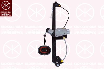 Window Regulator KLOKKERHOLM 50891101