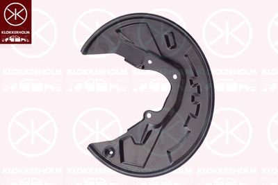 Splash Guard, brake disc KLOKKERHOLM 5551877