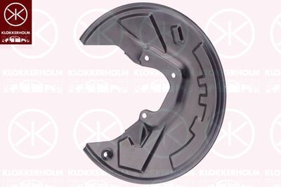 Splash Guard, brake disc KLOKKERHOLM 5551878