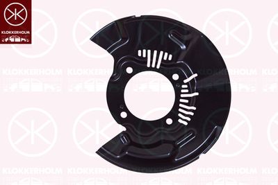 Splash Guard, brake disc KLOKKERHOLM 8127397