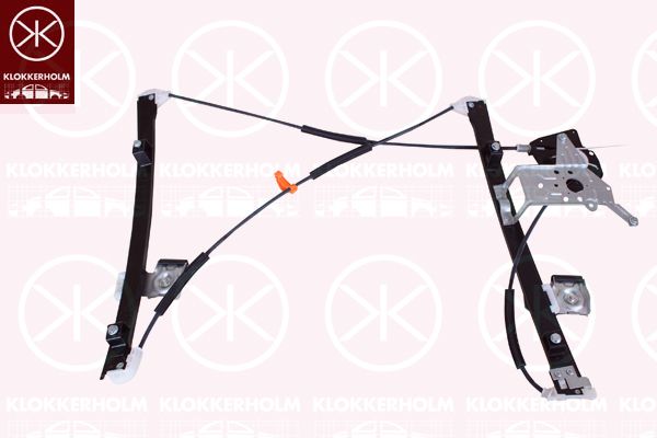 KLOKKERHOLM 95011107 Window Regulator