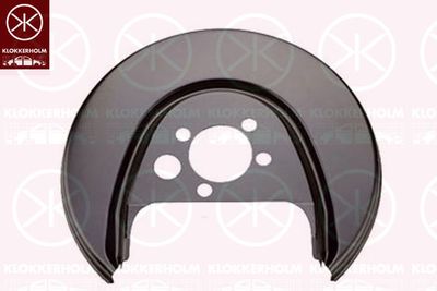 Splash Guard, brake disc KLOKKERHOLM 9501878