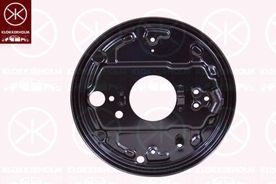 Splash Guard, brake disc KLOKKERHOLM 9557878