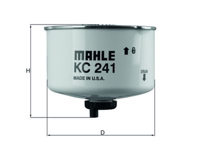 Fuel Filter KNECHT KC 241D