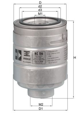 KNECHT KC 56 Fuel Filter