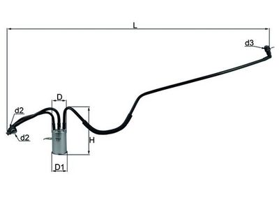 Fuel Filter KNECHT KL 553