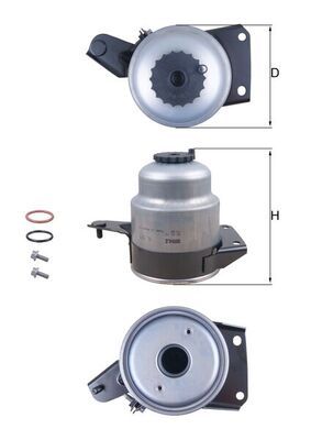 Fuel Filter KNECHT KL 829D
