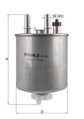 KNECHT KL 834 Fuel Filter