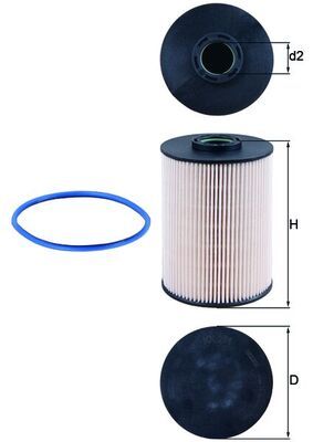 KNECHT KX 211D Fuel Filter