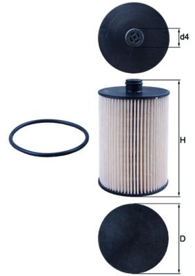 KNECHT KX 226D Fuel Filter