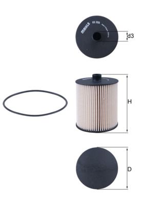 Fuel Filter KNECHT KX 335D