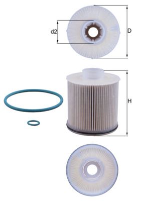 Fuel Filter KNECHT KX 486D