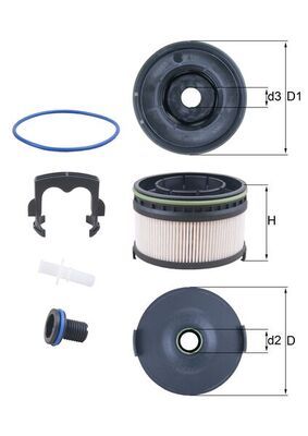 Fuel Filter KNECHT KX 568KIT