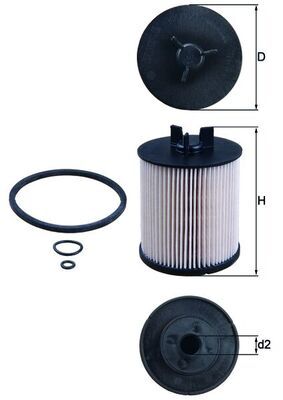 Fuel Filter KNECHT KX 86/1D