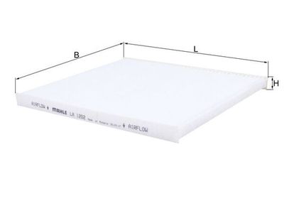 Filter, cabin air KNECHT LA 1202