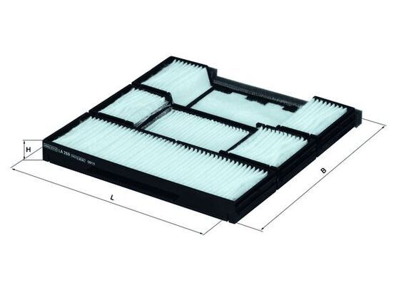 KNECHT LA 269 Filter, cabin air