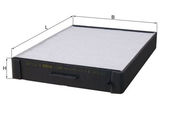 KNECHT LA 347 Filter, cabin air