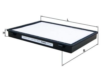 Filter, cabin air KNECHT LA 421