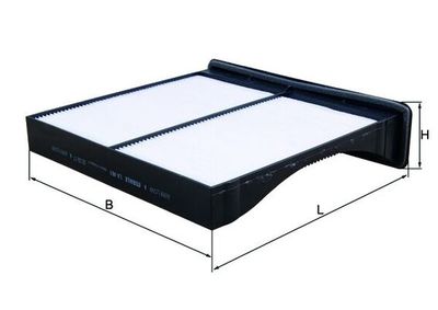 Filter, cabin air KNECHT LA 461