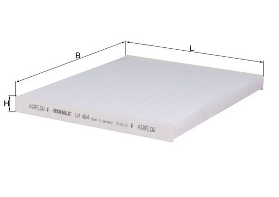 KNECHT LA 464 Filter, cabin air