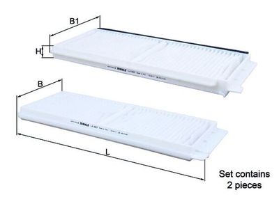 Filter, cabin air KNECHT LA 483/S