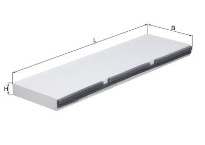 Filter, cabin air KNECHT LA 492