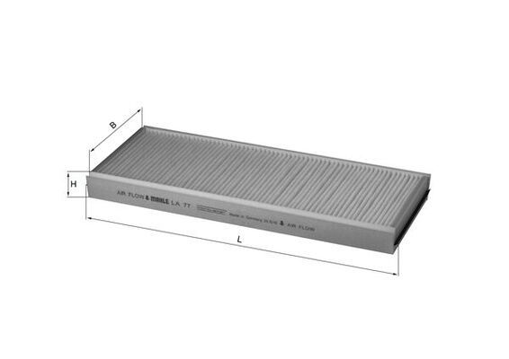 KNECHT LA 77 Filter, cabin air
