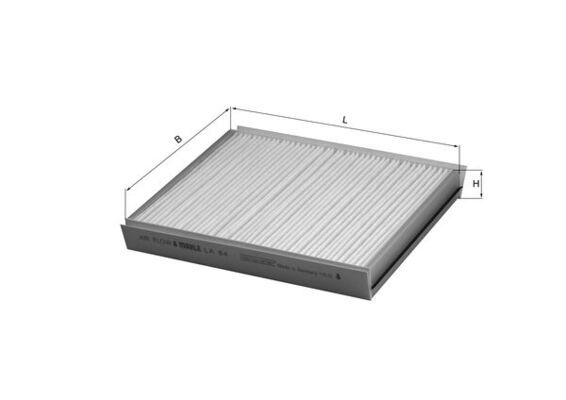 KNECHT LA 84 Filter, cabin air