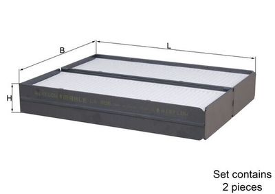 Filter, cabin air KNECHT LA 896/S