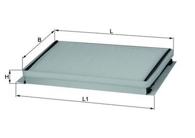 Filter, cabin air KNECHT LA 9