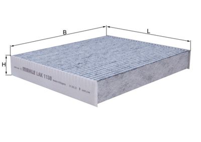 Filter, cabin air KNECHT LAK 1138