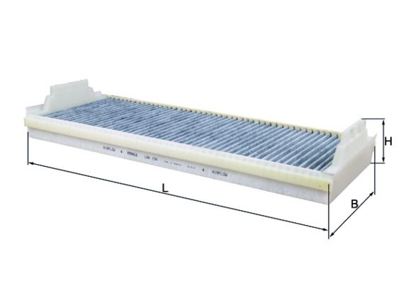 KNECHT LAK 154 Filter, cabin air