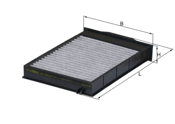 KNECHT LAK 175 Filter, cabin air