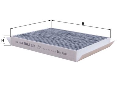 Filter, cabin air KNECHT LAK 189