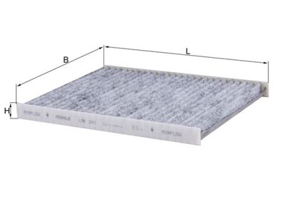 Filter, cabin air KNECHT LAK 241