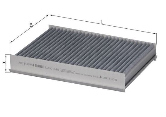 KNECHT LAK 249 Filter, cabin air