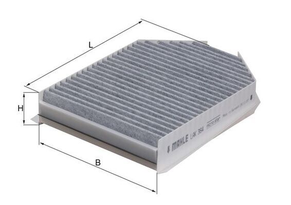 KNECHT LAK 364 Filter, cabin air