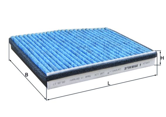 KNECHT LAO 124 Filter, cabin air