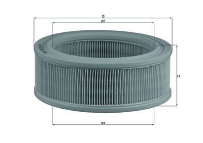 Air Filter KNECHT LX 140