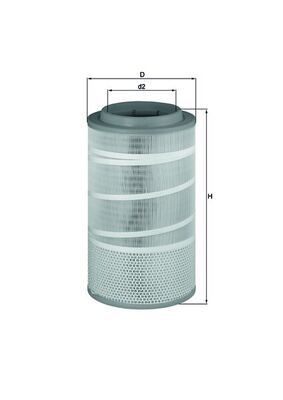Air Filter KNECHT LX 1457