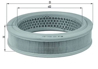 Air Filter KNECHT LX 157