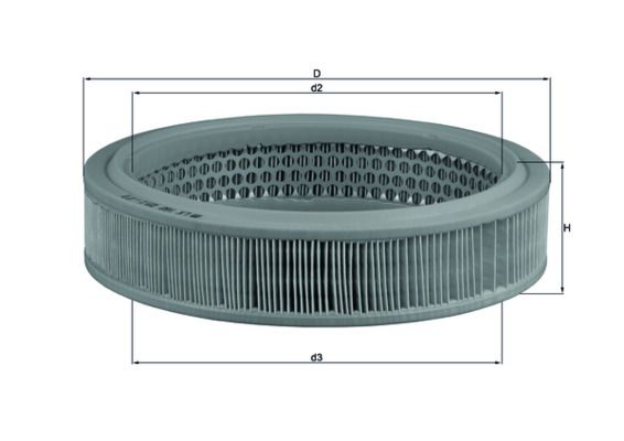 KNECHT LX 160 Air Filter