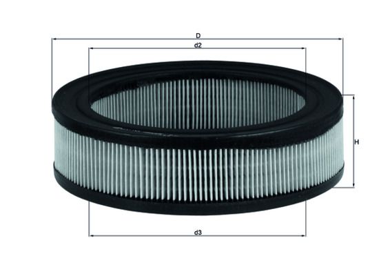 KNECHT LX 167 Air Filter
