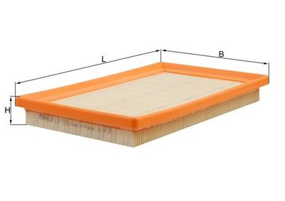 Air Filter KNECHT LX 1896