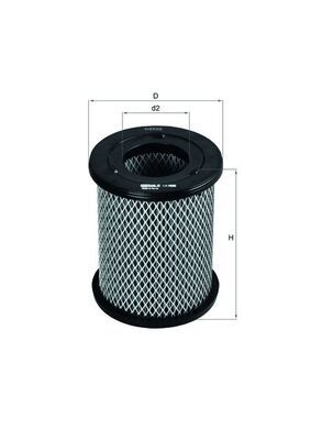 KNECHT LX 2000 Air Filter